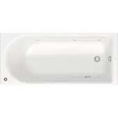 Duravit Rechteck-Whirlwanne D-Neo 170x75cm, EB-Version, 1 RS, weiß