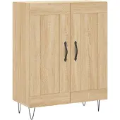 vidaXL Sideboard Sonoma-Eiche 69,5x34x90 cm Holzwerkstoff