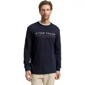 Bonprix Langarmshirt mit Logo Print