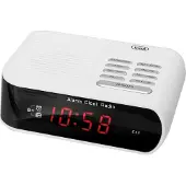 Trevi RC 827 D, Uhr, Digital, AM, FM, Rot, Weiß, AC