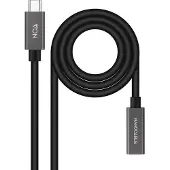Nanocable 10.01.4400, 0,5 m, USB C, USB C, USB 3.2 Gen 2x2, 20 Gbit/s, Schwarz