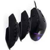 CoolBox ProSwap, rechts, Optisch, USB Typ-A, 5000 DPI, 500 fps, Schwarz