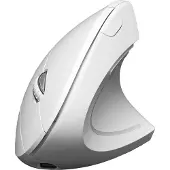 Subblim RATON OPTICO DUAL GLIDE VERTICAL ERGO DUAL BATERIA BLANCO, rechts, Vertikale Ausführung, Optisch, Bluetooth + USB Type-A, 1600 DPI, Weiß