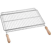 Sauvic Ausziehbarer Grill 50x40 Cm Silber Silber One Size