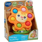 Vtech Baby P'TIT LION TOURNI POP, 0,5 Jahr(e), Kunststoff, Mehrfarbig