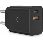Ksix Dualer Usb-a/usb-c-ladegerät 30w