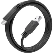 Aisens USB-Kabel A107-0860 Schwarz 2 m USB-C