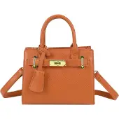 Gallantry Paris Gallantry, Handtasche Camélia für Damen mit abnehmbarem Schulterriemen, Braun