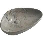 Sapho DALMA Keramik-Waschtisch 58,5x39 cm, grigio
