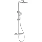 Hak ICONIC Duschsäule mit Armatur, Chrom