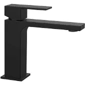 Sapho CUBEMIX Waschtischarmatur, Schwarz matt