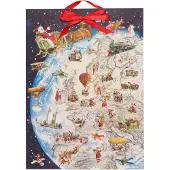 Coppenrath Verlag Wandkalender Dienstplan des Weihnachtsmanns