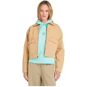Timberland - Women's Strafford Washed Canvas Jacket - Freizeitjacke Gr XL beige