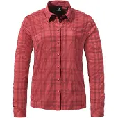 Schöffel Outdoorbluse SCHÖFFEL "Hiking Blouse Style Yekuro WMS", Damen, Gr. 44, rosa (2675, rosa), Oberstoff: 81% Polyester, 14% Nylon, 5% Elasthan, Basic, V-Ausschnitt, Blusen Outdoorbluse