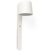 Faro Wandleuchte Tila, schwenkbarer Kopf, weiß