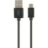 Contact USB-Kabel auf Micro-USB 1 m Schwarz