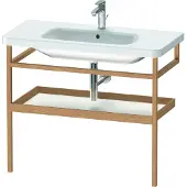 Duravit Handtuchhalter DURASTYLE 440x940mm m Abl. weiss matt/eiche massiv