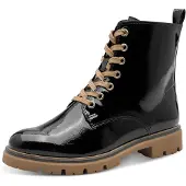 Marco Tozzi Damenschuhe Schnürstiefel Schwarz Freizeit, Schuhgröße:37 EU