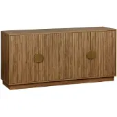 Sweeek - Exotisches Sideboard 4-türig 160cm - Mangoholzlook