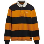 Superdry Vintage Athletic Stripe Rugby Langarm-t-shirt