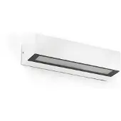 Faro 71909, Wandbeleuchtung für den Außenbereich, Weiß, Aluminium, IP65, I, 8 W