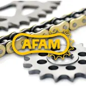 DC AFAM AFAM Kit Stahl passend für Yamaha TDM 850 1996-1998 17-42-114 A525XMR3 Niet