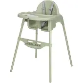 Bebeconfort Bébé Confort Meely 2-in-1 Hochstuhl, konvertierbar Mineral Green – ab 6 Monaten bis 3 Jahre, bis 15 kg, 5-Punkt-Gurtsystem, abnehmbares Tablett