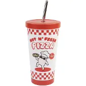 Grupo Erik Editores Erik Editores Ketnipz Steel Tumbler Mit Strohhalm Rosa Rosa One Size