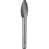 Milwaukee HM-Fräser Typ H flammenförmiger Kopf 6 mm Schaft und 10 Durchmesser