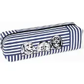 FANDY Stoff-Stifteetui Doggy 2 Design mit Sublimationsdruck, waschbar, 21x6x6 cm
