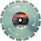 Clipper 70184611979 Pro Asphalt Diamant-Sägeblatt 500 x 25,4 mm