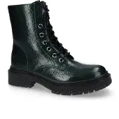 Dockers Schnürstiefel Kaltfutter in grün, Gr. 39