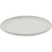 Staub Dining Line Teller flach, 22 cm | Weisser Trüffel | Keramik