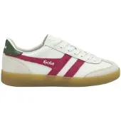 Gola Viper Leather Sneaker Women white/fuchsia/evergreen/gum (WK) 3