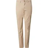 Tommy Hilfiger Chinohose "CORE HARLEM ESSENTIAL", Herren, Gr. 33, Länge 36, grün (batique khaki), Twill, Obermaterial: 97% Baumwolle, 3% Elasthan, unifarben, normal, Hosen Chinohose, Tapered Fit