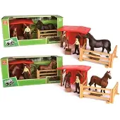 Artyk Tierfiguren-Set mit Gehege