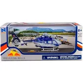 Daffi Modell 1:100 AIRBUS Hubschrauber EC135 - THE FLYING BULLS