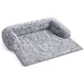 Feandrea Hundebett Plüsch Hundedecke Sofa Sofaschutz Hundekissen gemütlich