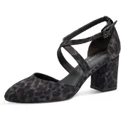 Tamaris Damen Pumps Vegan grau 39