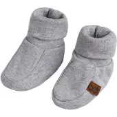 Babys Only Booties Melange Grau - 3-6 Monate