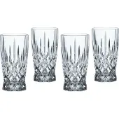 Nachtmann Glas "Biergläser Noblesse 350 ml 4er Set transparent", bunt (transparent), Glas, Trinkgefäße, Glas