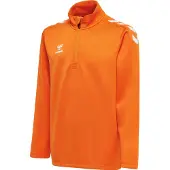Hummel Kinder Trainingstop Core XK Half Zip Poly Sweat 211480-5190 140 - Orange Tiger - 140