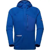 Mammut - Eiger Nordwand Advanced First Layer Half Zip - Fleecejacke Gr XXL blau