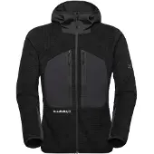 Mammut - Eiger Nordwand Pro Midlayer Air Hooded Jacket - Fleecejacke Gr XXL schwarz
