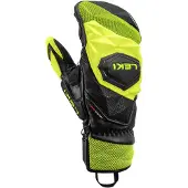 LEKI Handschuhe WCR Venom SL 3D Mitten black-ice lemon - 7,5