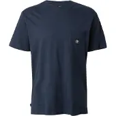 Element Sporttop "Icon Label Pocket", Herren, Gr. S, blau (eclipse navy), Obermaterial: 100% Baumwolle., Tops Sporttop