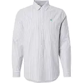 Scotch & Soda Seasonal Core Striped Regular Fit Langarmhemd