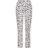 s.Oliver Pyjamahose , Damen, Gr. 32/34, N-Gr, bunt (rosa, gemustert), Single Jersey, Obermaterial: 50% Baumwolle, 50% Viskose, gemustert, Basic lang, Hosen Pyjamahose, mit schönem Alloverdruck