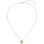BOSS Kette mit Anhänger "HARMONIE", rosa (edelstahlfarben, gelbgoldfarben, roségoldfarben), Halsketten, Edelstahl, L: 50,5, Kette mit Anhänger