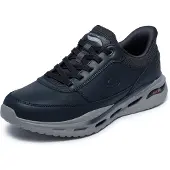 SKECHERS Slip-On Sneaker "ARCH FIT ORVAN" Schnürschuh, Trainingsschuh mit Glide Step